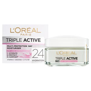 L'Oreal Paris Triple Active Day Pot Dry / Sensitive