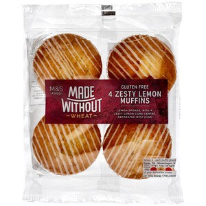 M&S Made Without Zesty Lemon Muffins