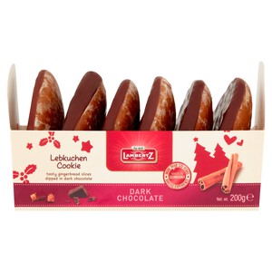 Lambertz Dark Chocolate Lebkuchen Rounds