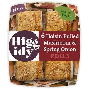 Higgidy Hoisin Pulled Mushroom & Spring Onion Rolls