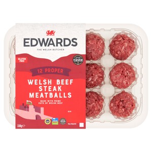 Edwards Welsh Beef Steak Meatballs