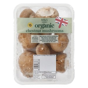 M&S Organic Chestnut Mushrooms