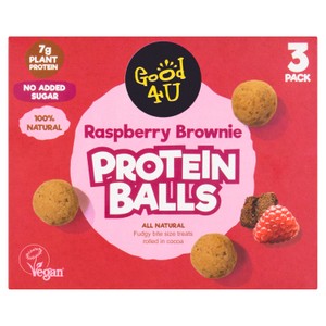 Good4U Protein Balls Raspberry Brownie Multipack