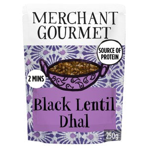 Merchant Gourmet Black Dhal with Black Lentils & Coconut Cream
