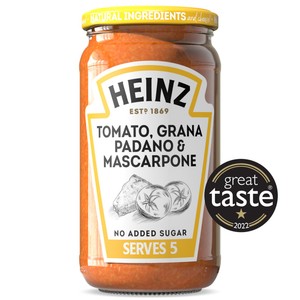 Heinz Tomato Mascarpone & Grana Padano Pasta Sauce