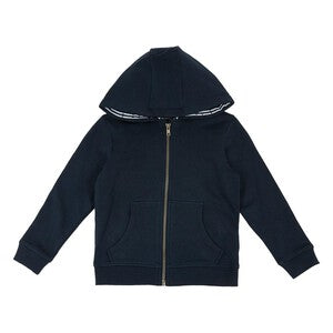 M&S, Boys, Cotton Plain Hoodie, 4-5 Years, Navy