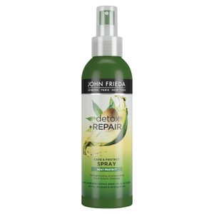 John Frieda Detox & Repair Heat Protect Spray Damaged Hair