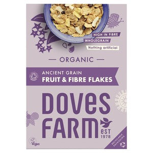 Doves Farm Organic Ancient Grain Fruit and Fibre Flakes