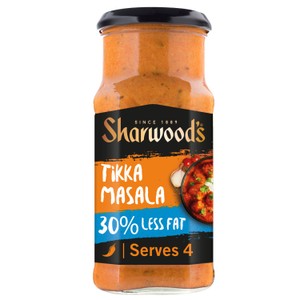 Sharwood's Tikka Masala 30% Less Fat Cooking Sauce