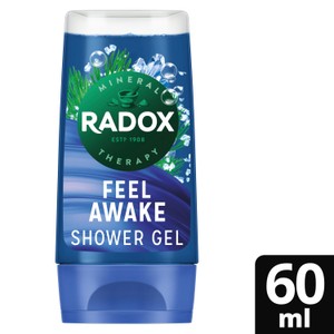 Radox Feel Awake Mood Boosting 2-in-1 Shower Gel & Shampoo Travel Size