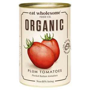 Eat Wholesome Organic Peeled Plum Tomatoes