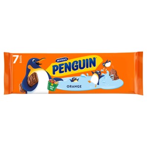 McVitie's Penguin Orange Biscuit Bars Multipack