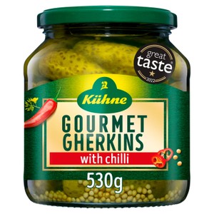 Kuhne Gourmet Gherkins with Chilli
