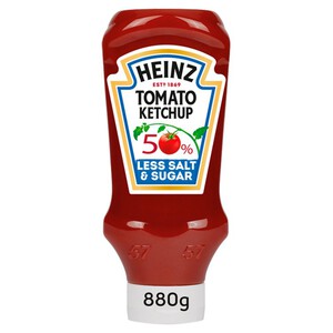 Heinz Tomato Ketchup 50% Less Sugar & Salt