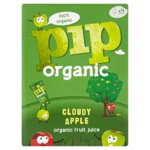 Pip Organic Cloudy Apple Juice Cartons