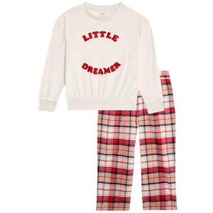 M&S Little Dreamer Pyjamas, 5-6 Years, Cherry Red