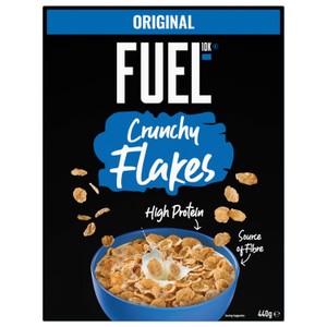 FUEL10K Original Crunchy Flakes High Protein Breakfast Cereal