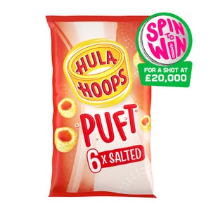 Hula Hoops Puft Salted Multipack Crisps