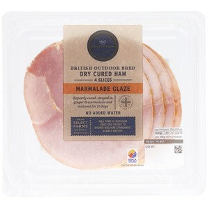 M&S Outdoor Bred Dry Cured Marmalade Ham