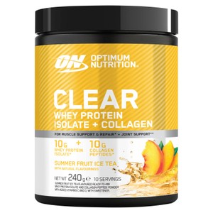 Optimum Nutrition Summer Fruit Ice Tea Clear & Collagen Powder