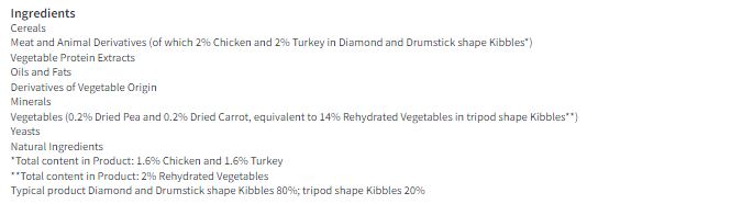 Go-Cat Chicken and Turkey Dry Cat Food 320g