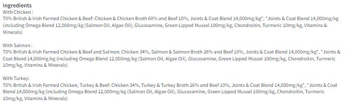 Butcher's Joints & Coat Dog Food Tins 18 x 390g