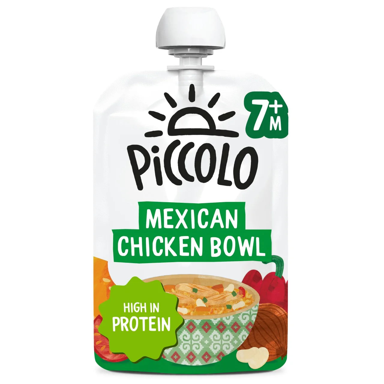 Piccolo Organic Mexican Chicken Bowl 130g