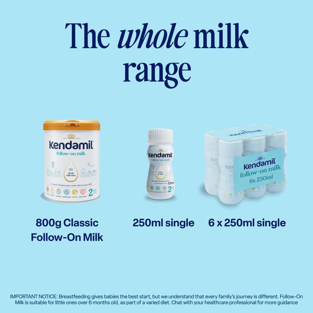 Kendamil Follow On Milk Stage 2 (6-12 Months) 800g