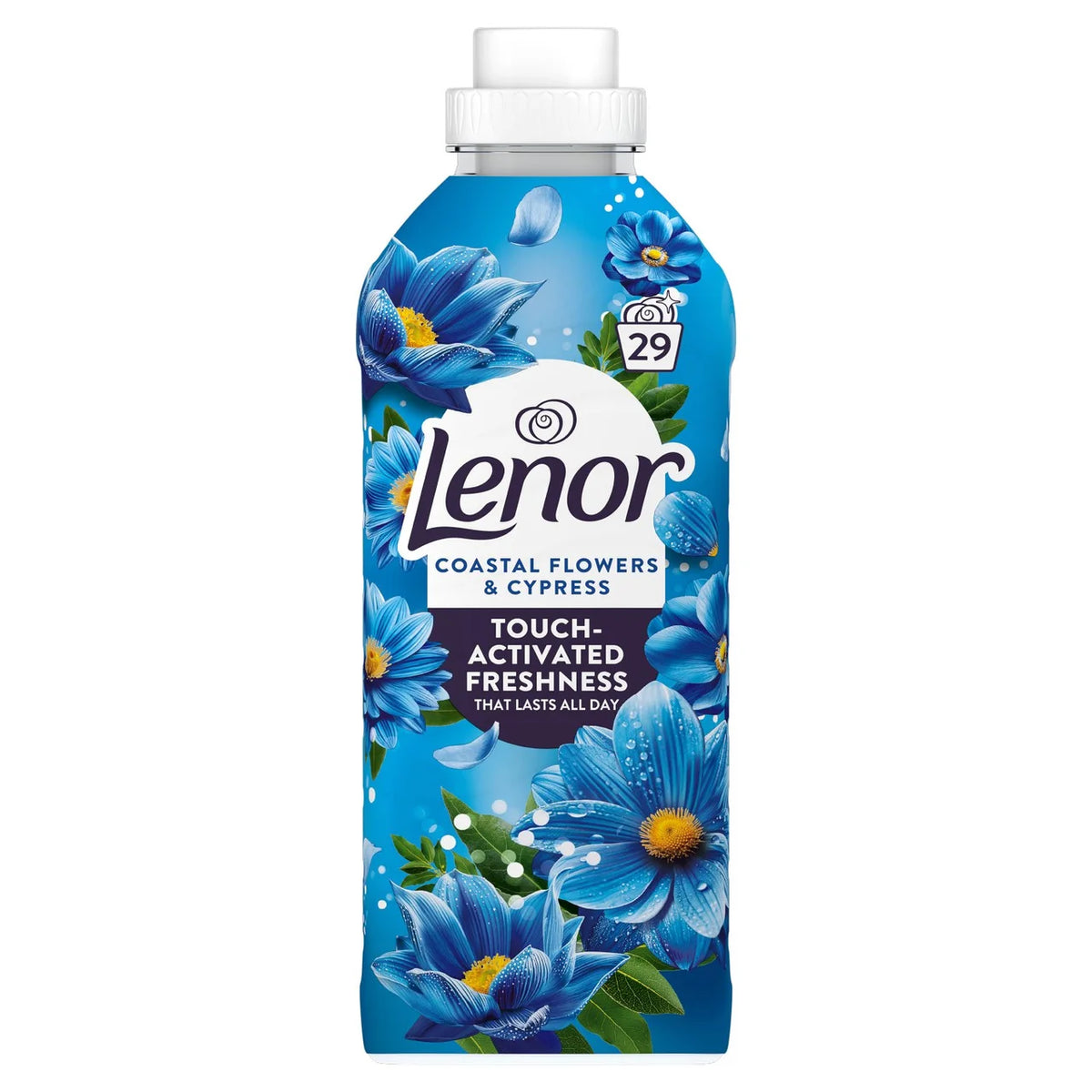 Lenor Fabric Conditioner Coastal Flowers & Cypress 29 Wash 899ml
