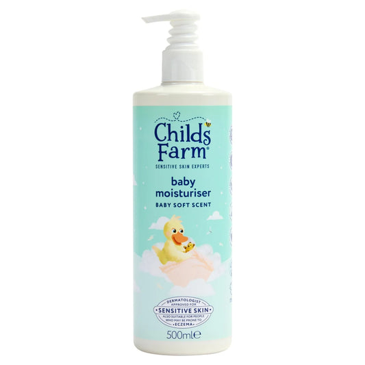 Childs Farm Baby Moisturiser, Baby Soft Scent 500ml