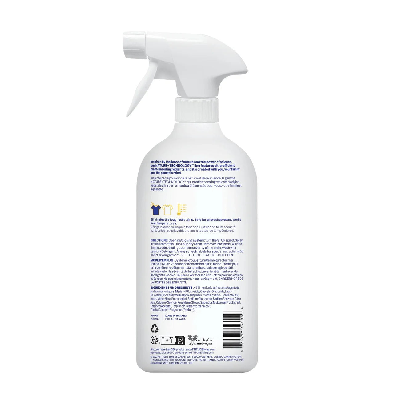 Attitude Stain Remover 800ml