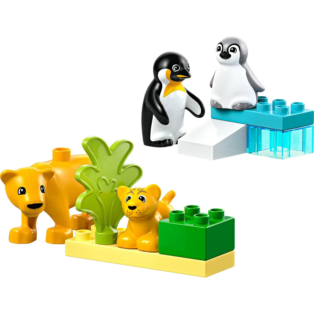LEGO DUPLO Town Wild Animal Families - Penguins & Lions 10442 2+
