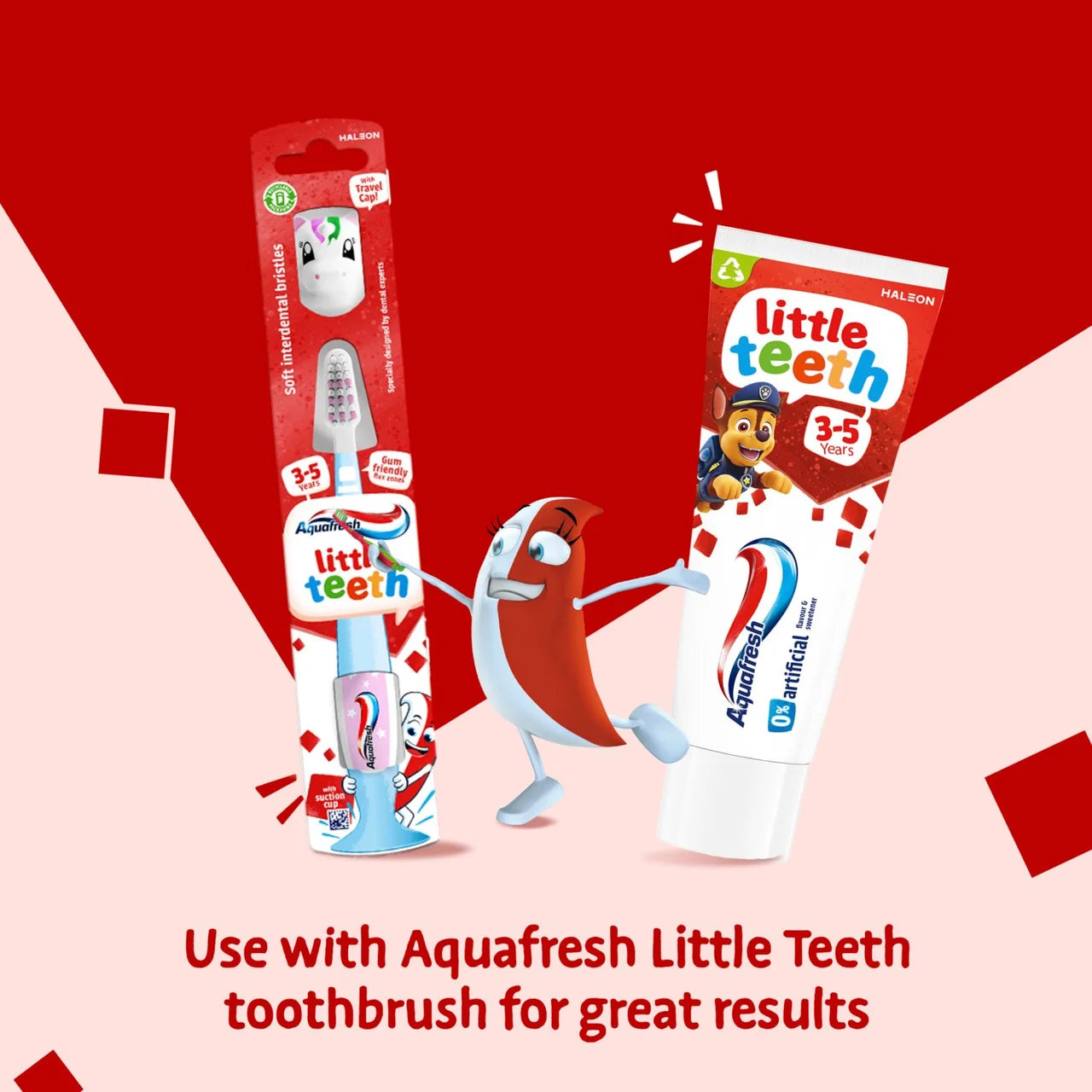 Aquafresh Kids Paw Patrol Little Teeth Toothpaste 3-5 years 75ml