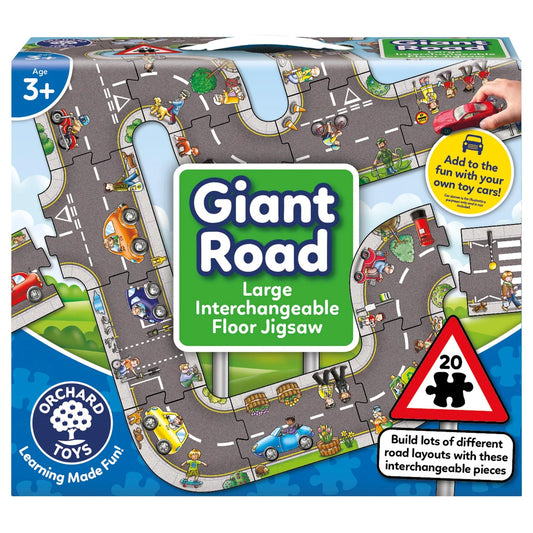 Giant Road Puzzle, 3yrs+