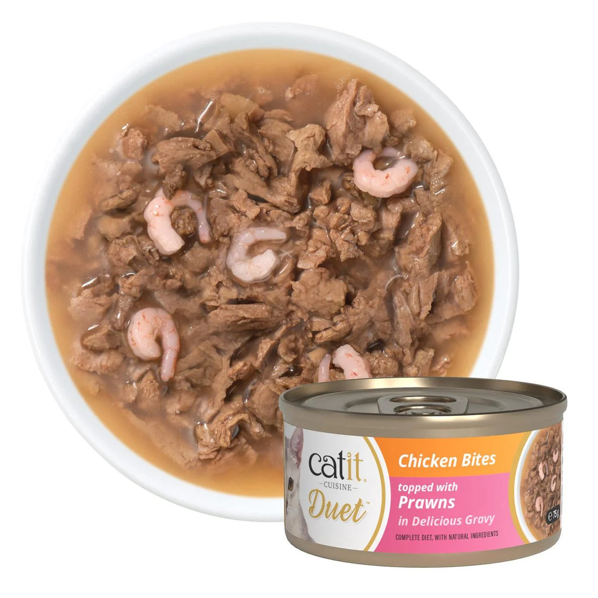 Catit Duet Chicken with Prawns 75g