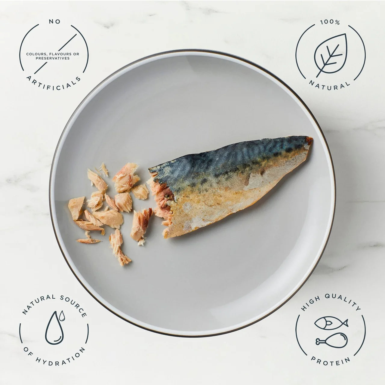 Encore Natural Cat Treat Mackerel Fillet Loin Grain Free 30g