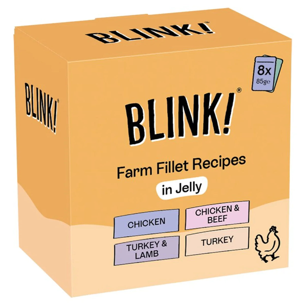 Blink! Farm Fillet Selection In Jelly Multipack 8 x 85g