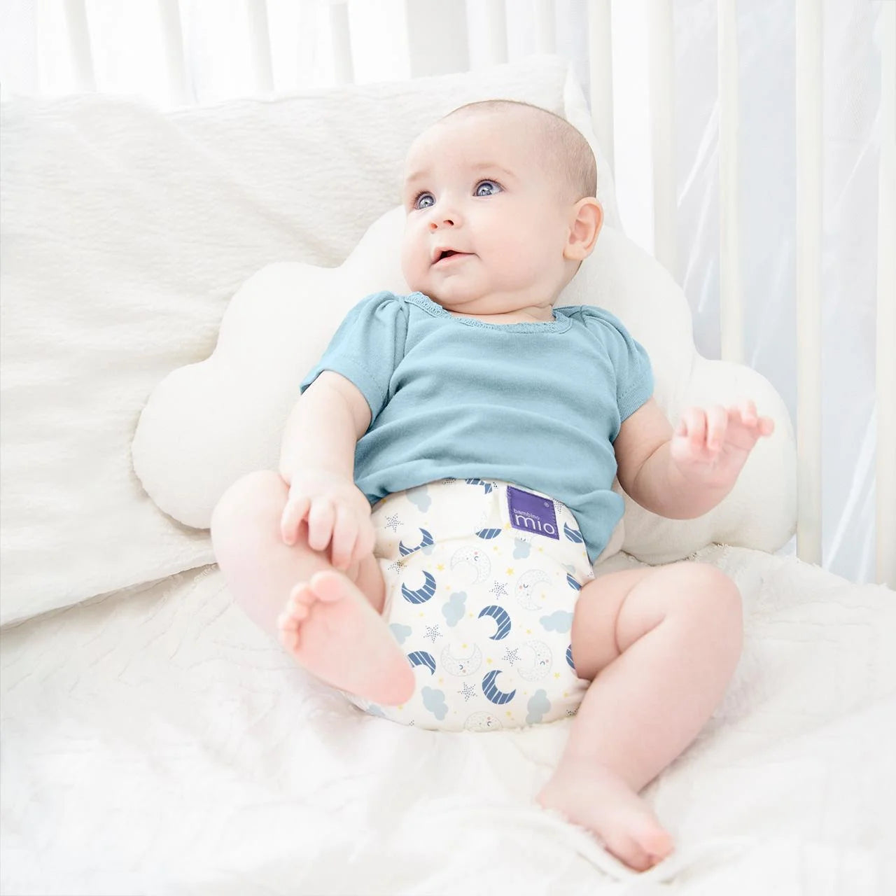 Bambino Mio Miosolo Classic All-In-One Reusable Nappy Set, Dream Size 0-5 , 6 per pack