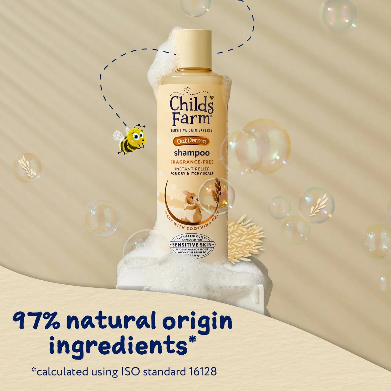 Childs Farm OatDerma Shampoo Fragrance-Free 250ml