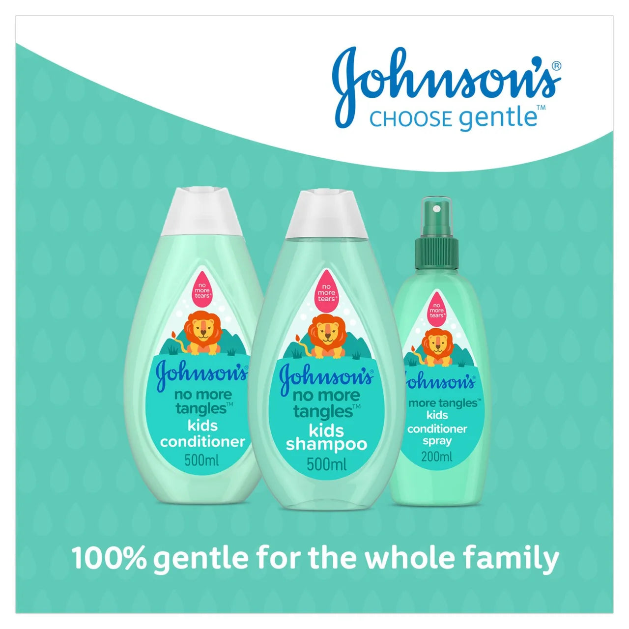 Johnson's Kids No More Tangles Shampoo 500ml