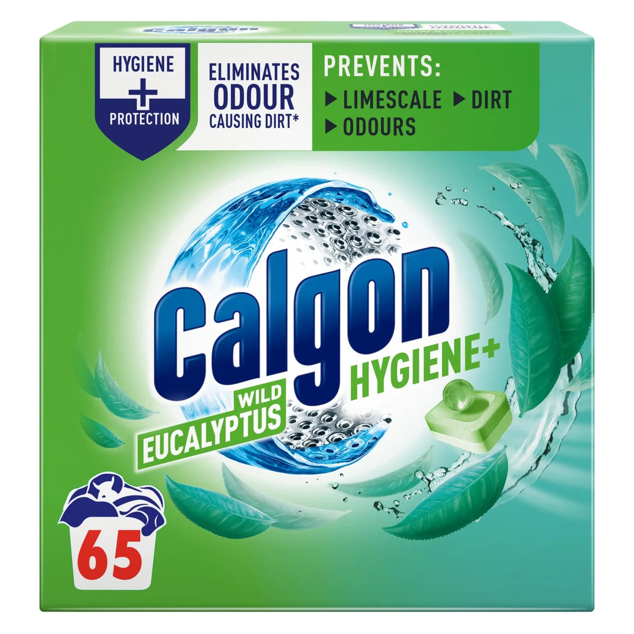 Calgon Hygiene Tabs Water Softener 65 per pack