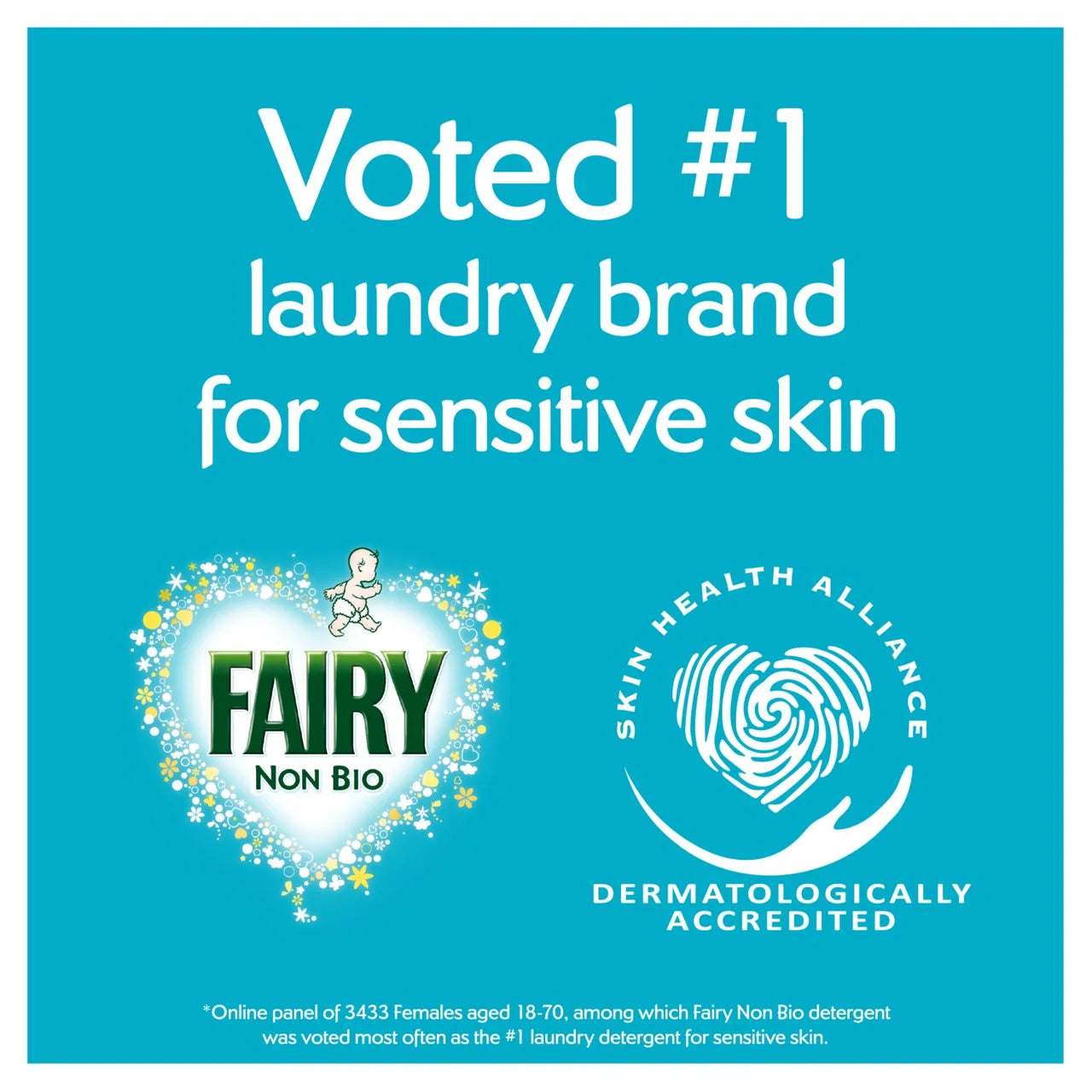 Fairy Non Bio Washing Liquid For Sensitive Skin 36 Washes 1.16L