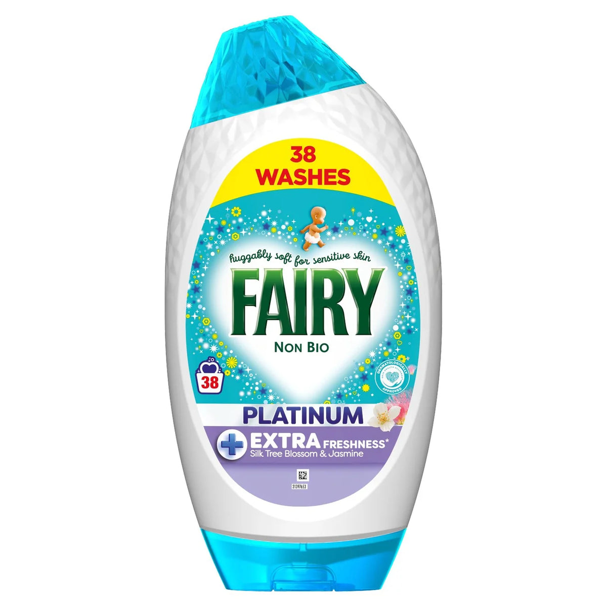 Fairy Non Bio Silk Tree Blossom Washing Liquid Gel 38 Washes