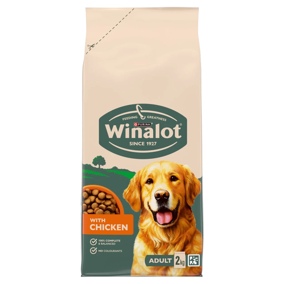 Winalot Chicken Dry Dog Food 2kg