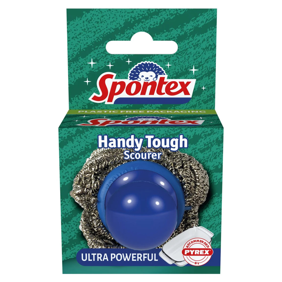 Spontex Handy Tough Scourer - Recommended by PYREX