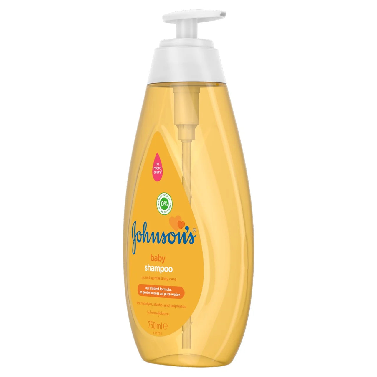 Johnson's Baby No More Tears Shampoo for Gentle Daily Care 750ml