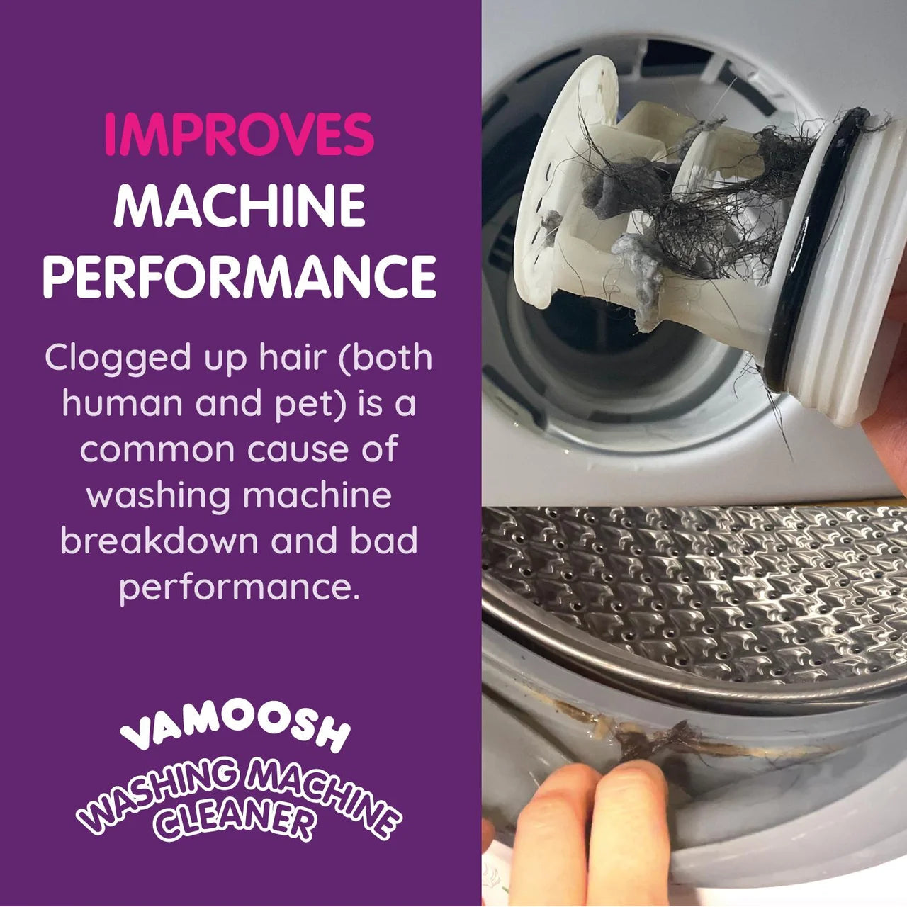 Vamoosh Washing Machine Cleaner 175g
