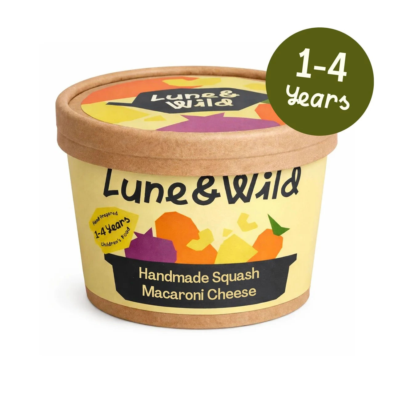 Lune & Wild Handmade Squash Macaroni Cheese Toddler Meal 1-4 Years 200g