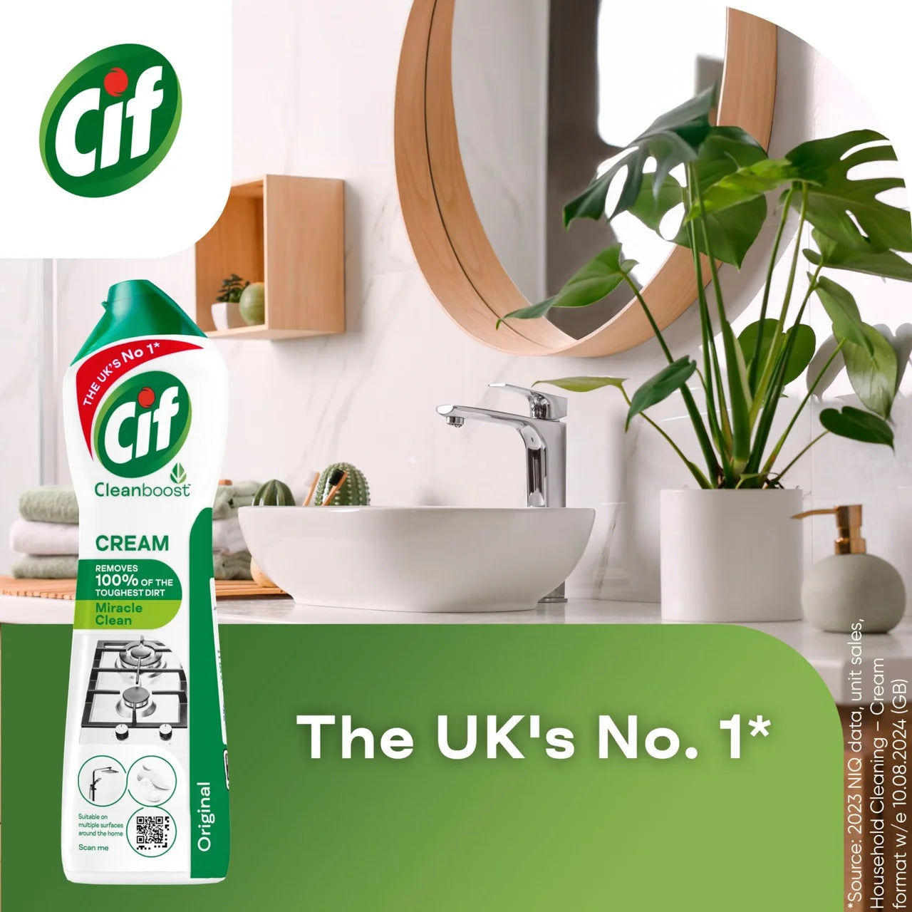 Cif Original Multipurpose Cream Cleaner 500ml