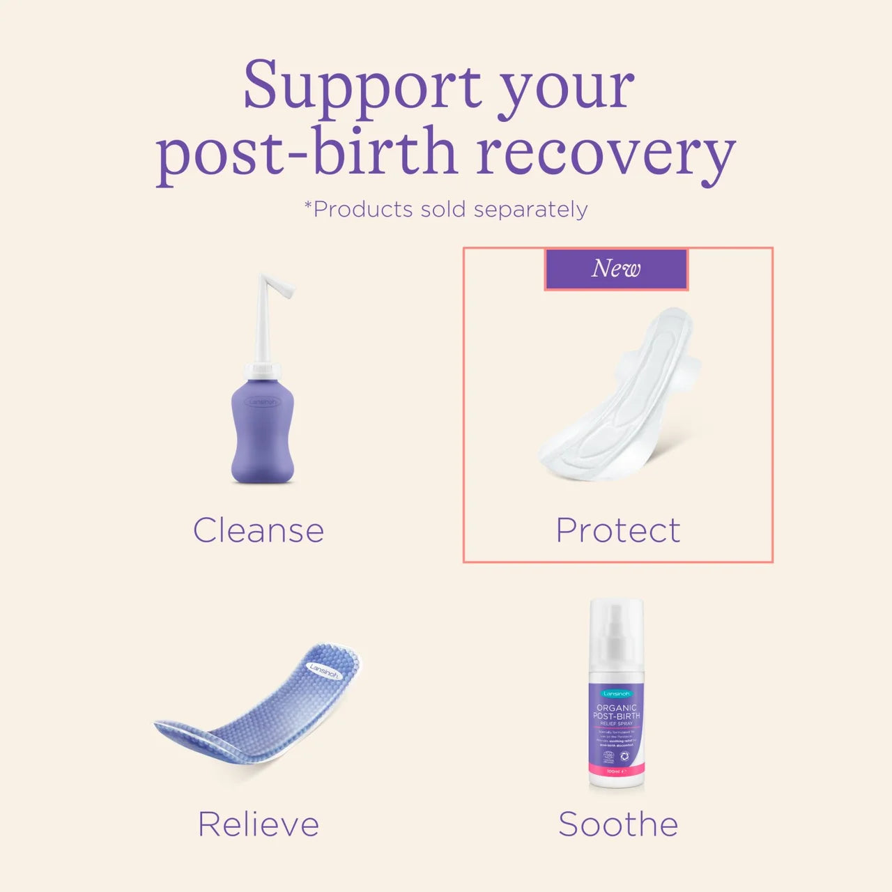 Lansinoh Extra Absorbent Maternity Pads 10 per pack